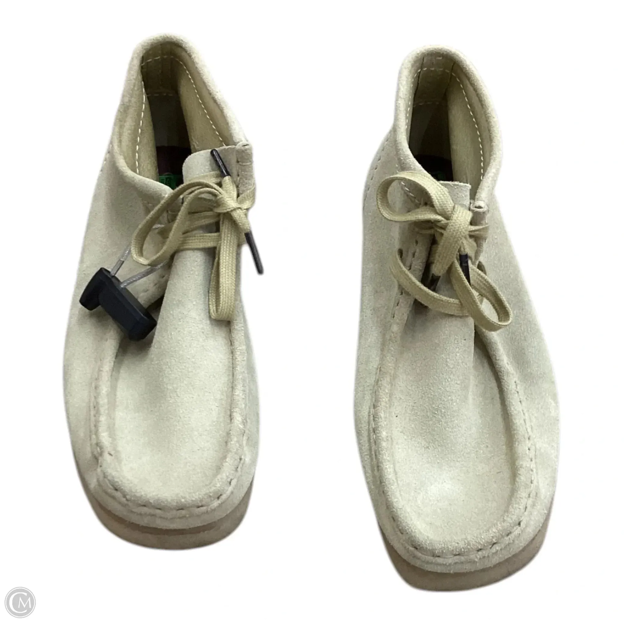 Boots Ankle Flats By Clarks In Tan, Size: 10 clarks