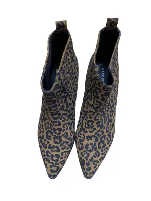 Boots Ankle Flats By Marc Fisher In Animal Print, Size: 9 marc-fisher