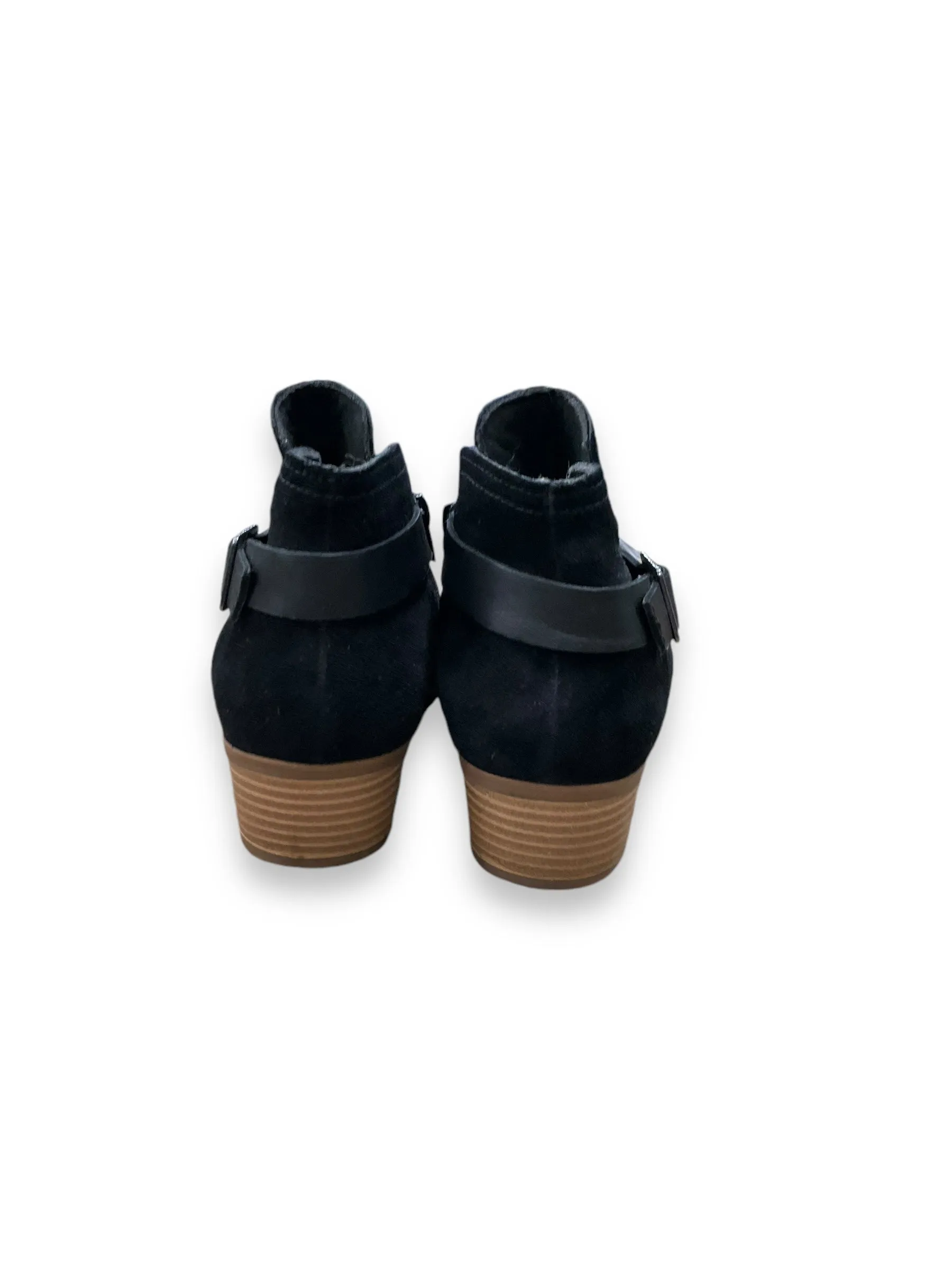 Boots Ankle Heels By Clarks In Black, Size: 10 clarks
