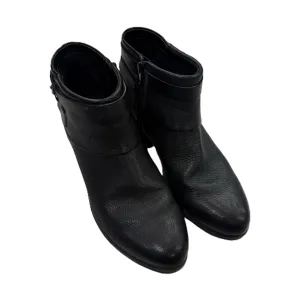 Boots Ankle Heels By Clarks In Black, Size: 7.5 clarks