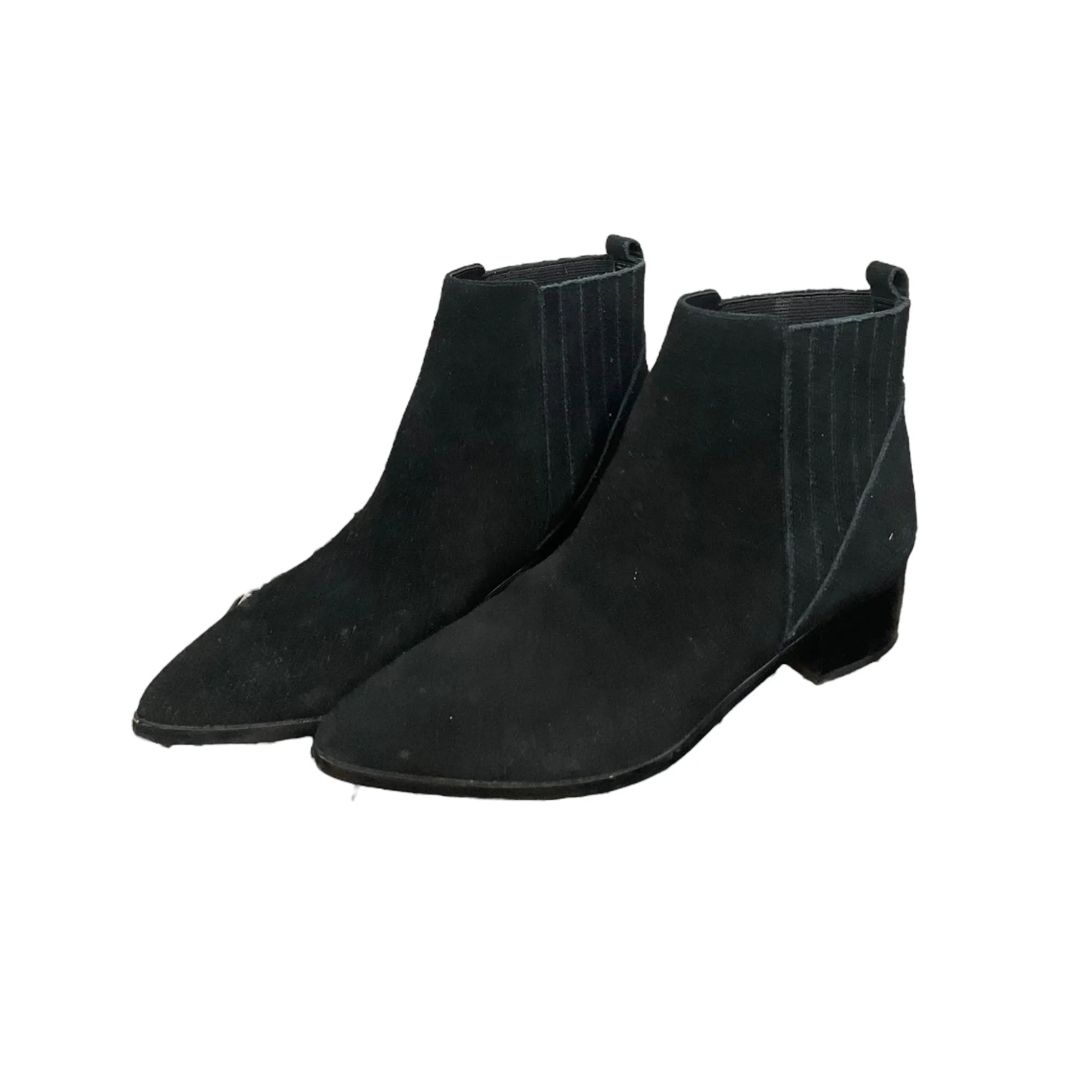 Boots Ankle Heels By Marc Fisher In Black, Size: 6 marc-fisher