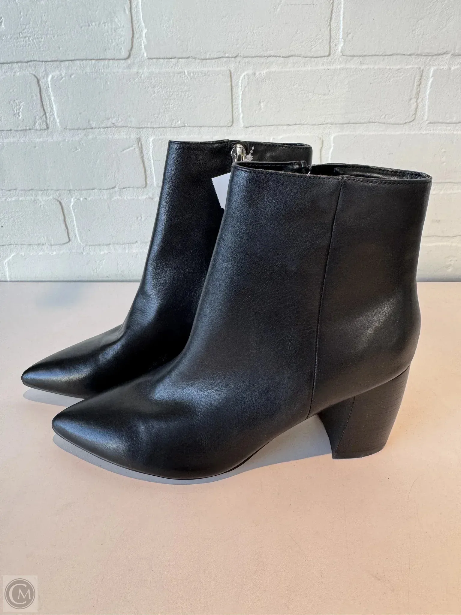 Boots Ankle Heels By Marc Fisher In Black, Size: 6.5 marc-fisher