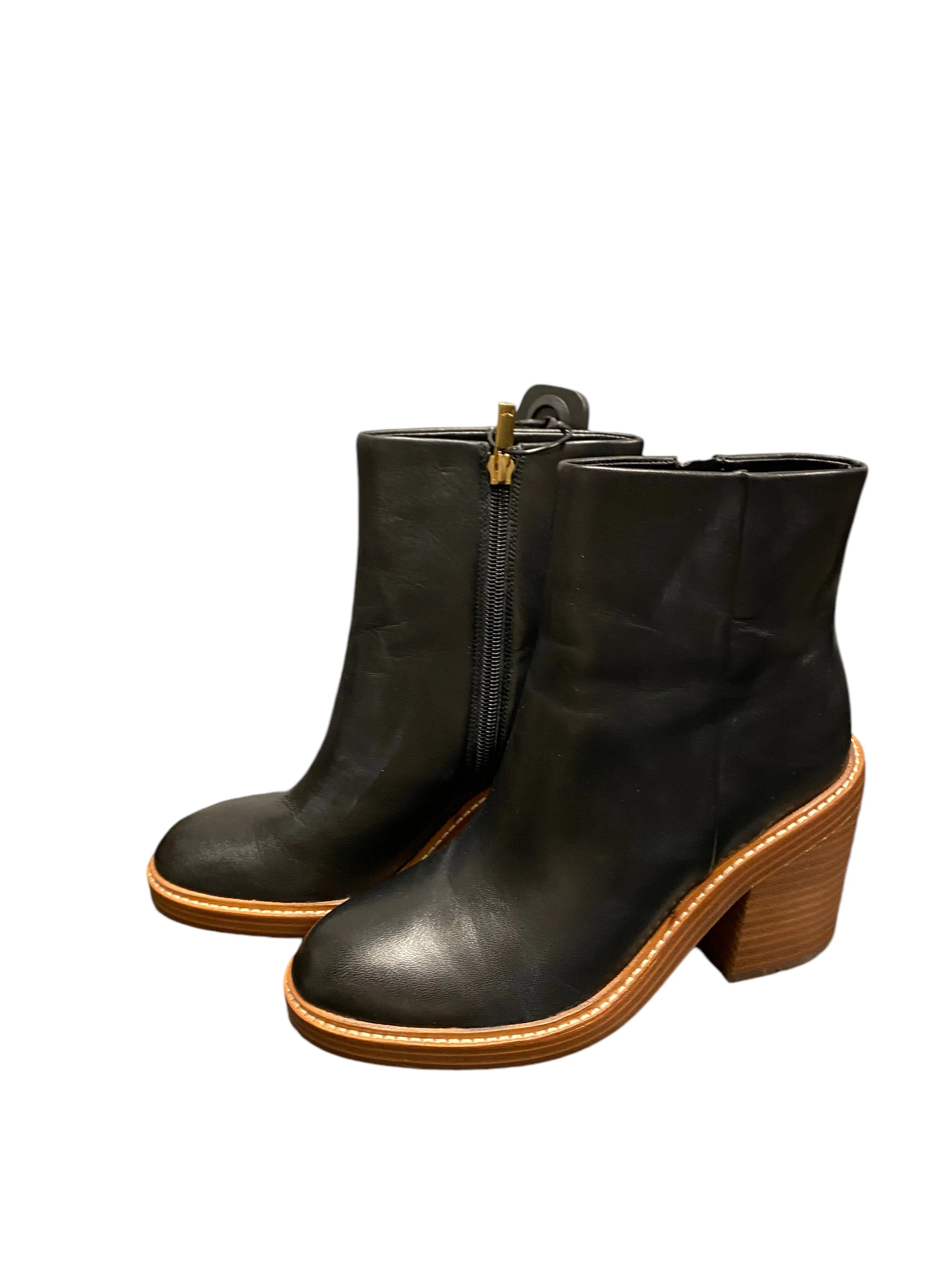 Boots Ankle Heels By Marc Fisher In Black, Size: 6.5 marc-fisher