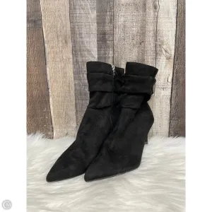 Boots Ankle Heels By Marc Fisher In Black, Size: 7.5 marc-fisher