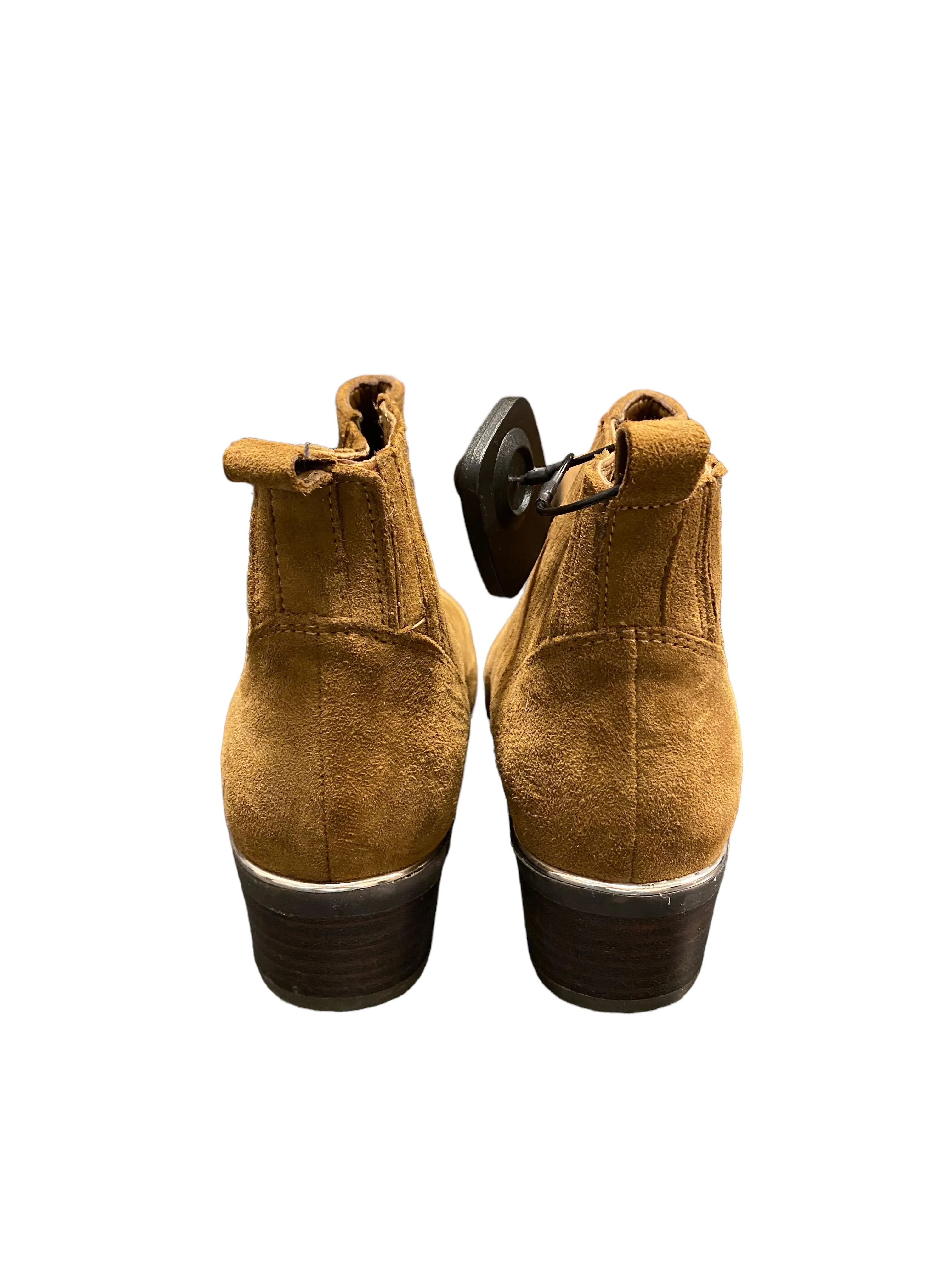 Boots Ankle Heels By Marc Fisher In Brown, Size: 6 marc-fisher