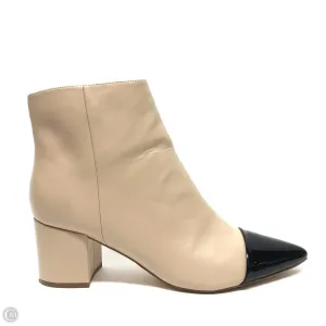 Boots Ankle Heels By Marc Fisher In Cream, Size: 9.5 marc-fisher