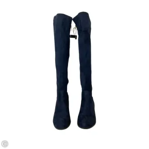 Boots Knee Flats By Marc Fisher In Navy, Size: 8.5 marc-fisher