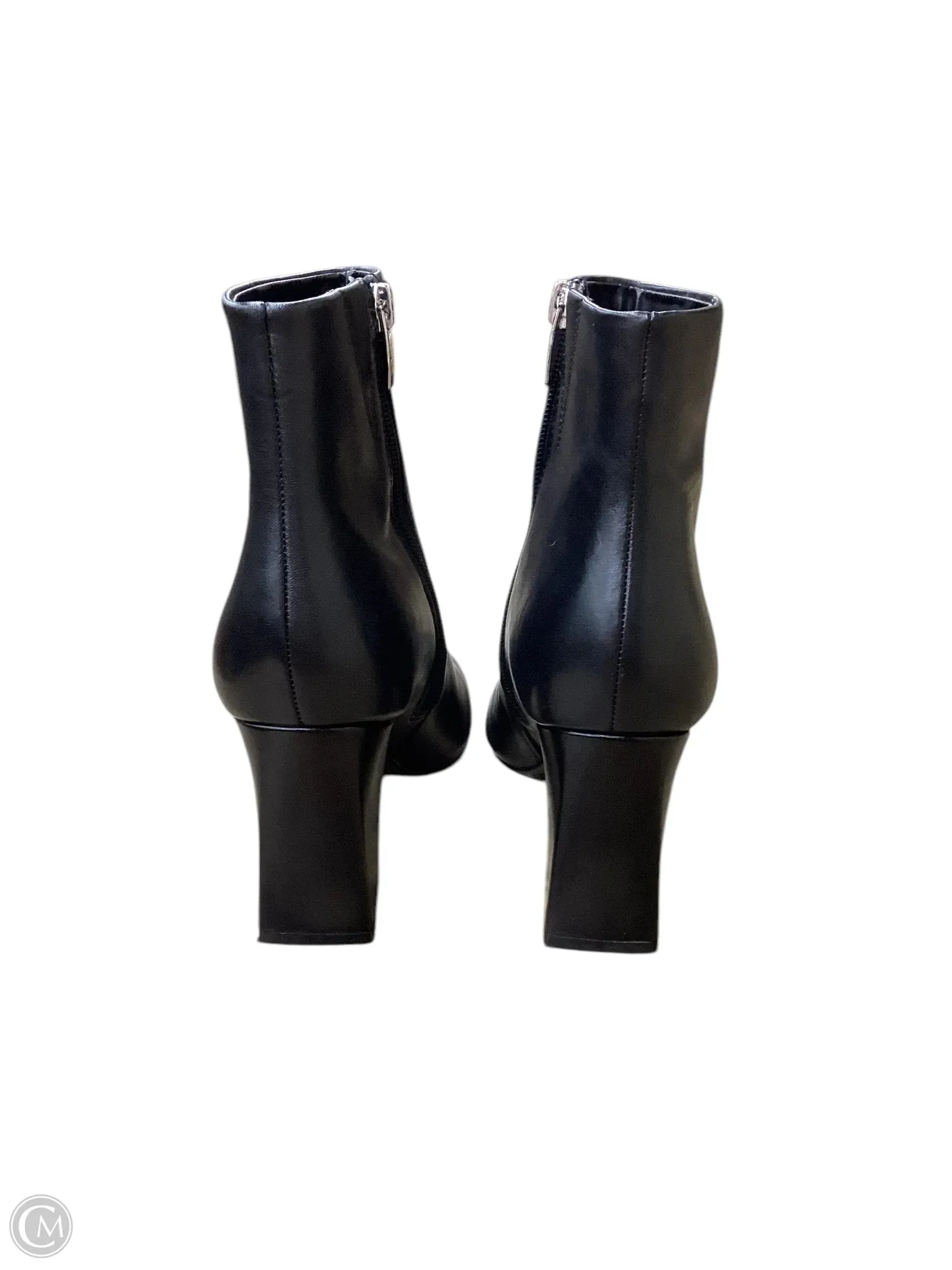 Boots Leather By Marc Fisher In Black, Size: 6.5 marc-fisher