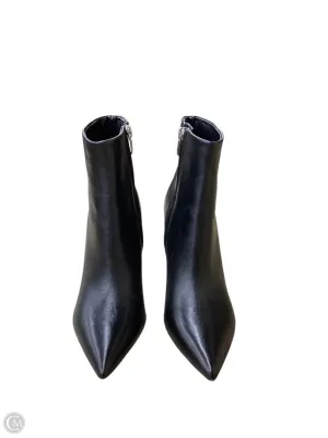 Boots Leather By Marc Fisher In Black, Size: 6.5 marc-fisher