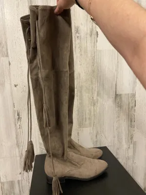 Boots Over-the-knee Flats By Marc Fisher In Brown, Size: 6.5 marc-fisher
