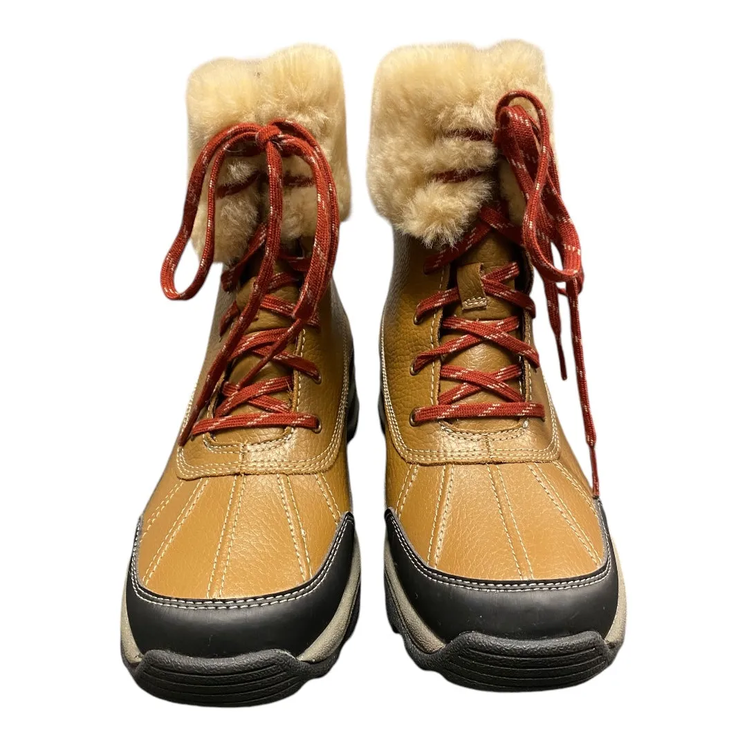 Boots Snow By Clarks In Brown & Red, Size: 8 clarks