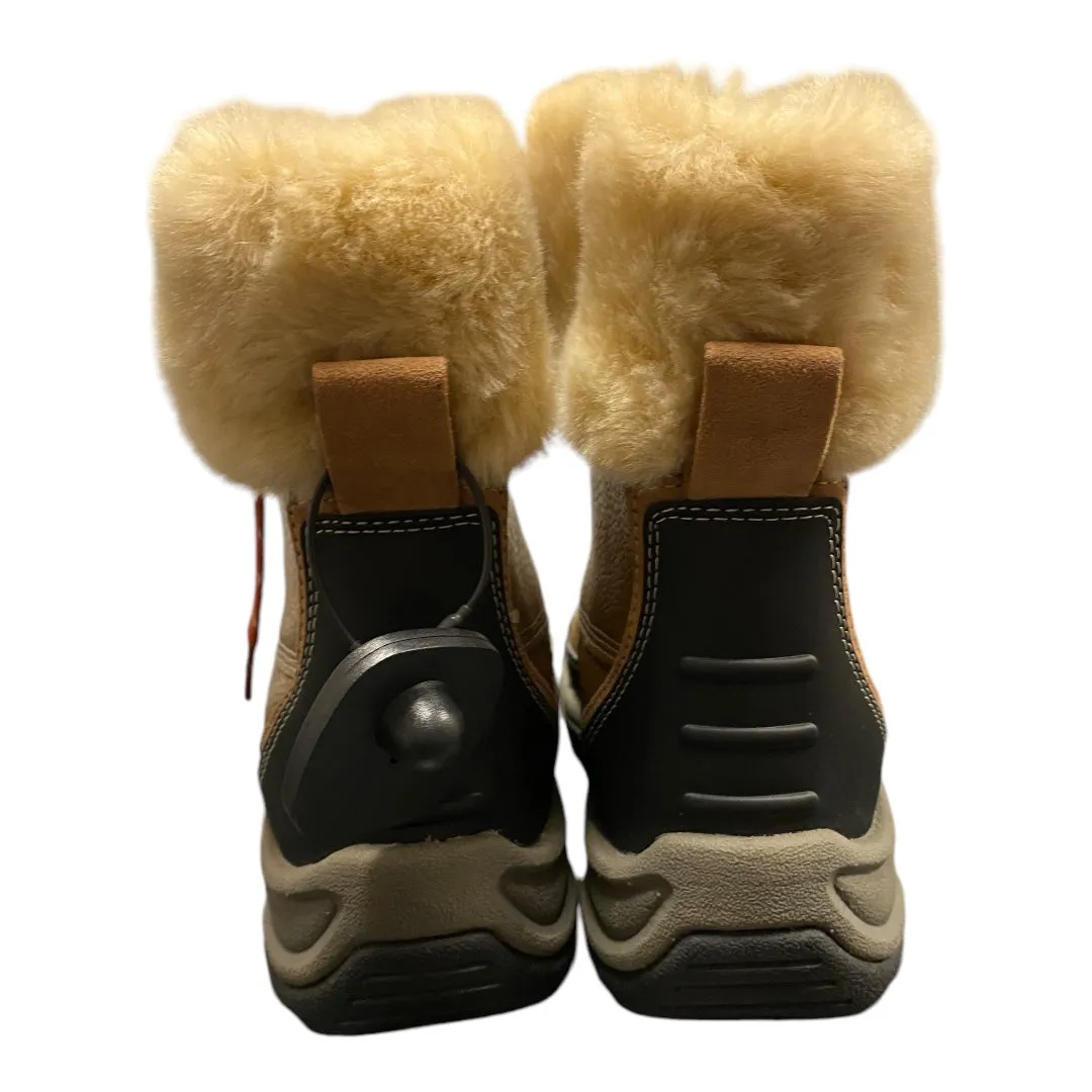 Boots Snow By Clarks In Brown & Red, Size: 8 clarks