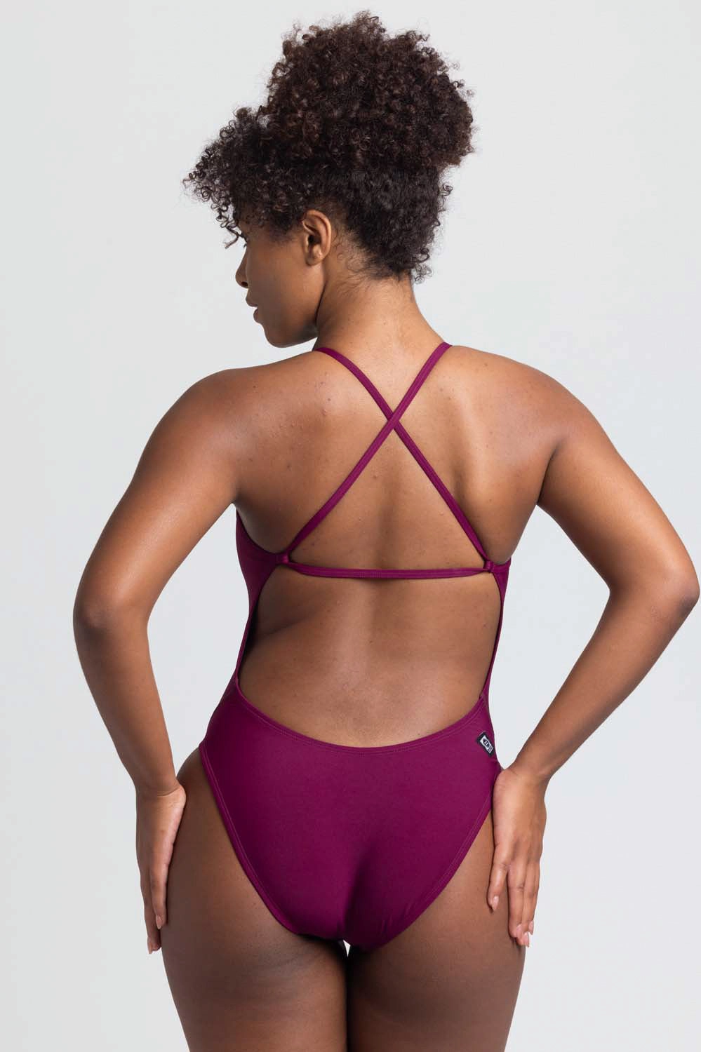Brandon 2 One Piece Swimsuit - Cabernet