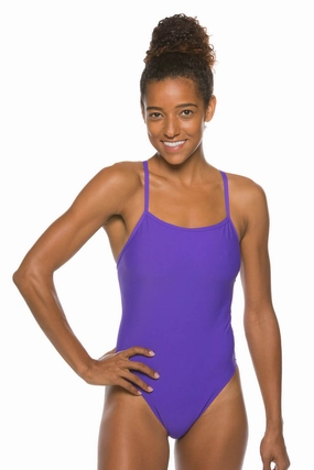 Brandon One Piece Swimsuit - Purple all types of swimwear, stylish swimwear for all body types