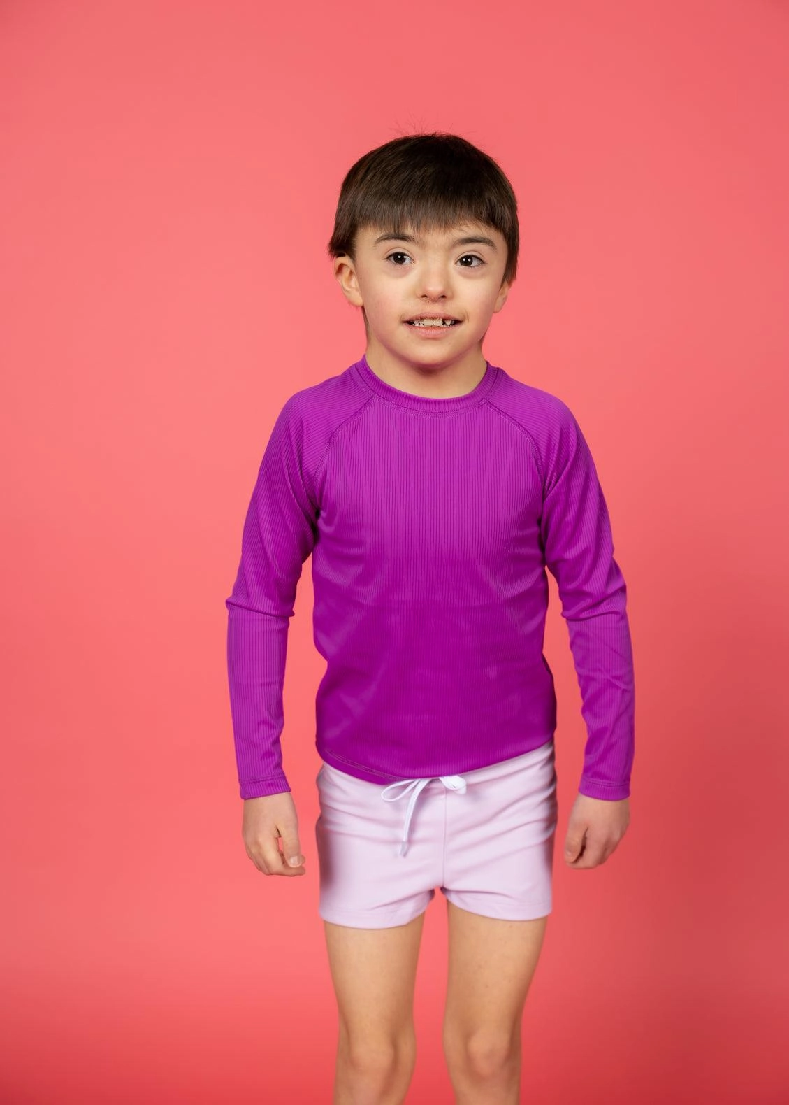 Bright Lilac | Mini Euro Shorts