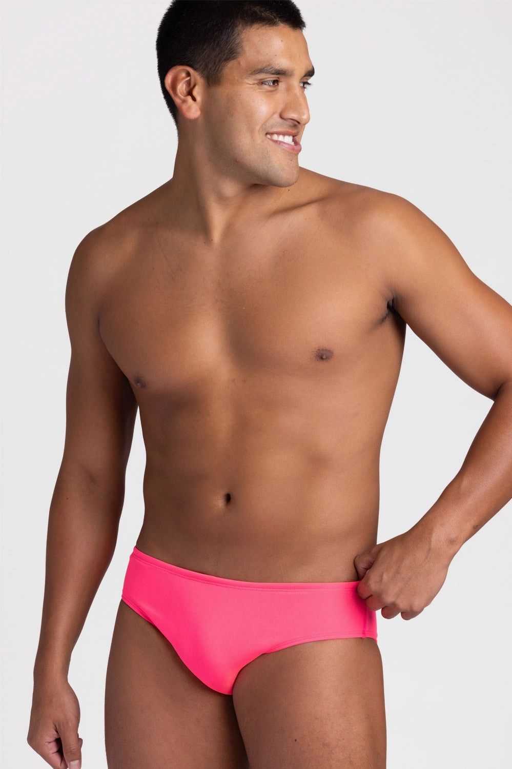 BROLYN Swim Brief - Hot Pink all types of swimwear, stylish swimwear for all body types