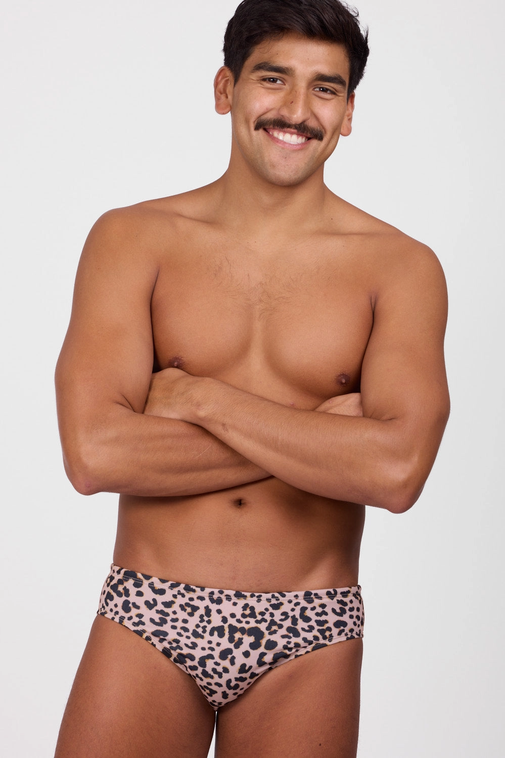 BROLYN Swim Brief - Leopard