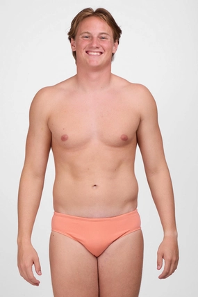 BROLYN Swim Brief - Tangelo affordable swimwear for all, trendy swimwear for summer