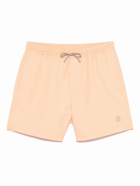 Brunello Cucinelli Men's Sea Clothing mens full coverage swimwear, stylish mens swim trunks