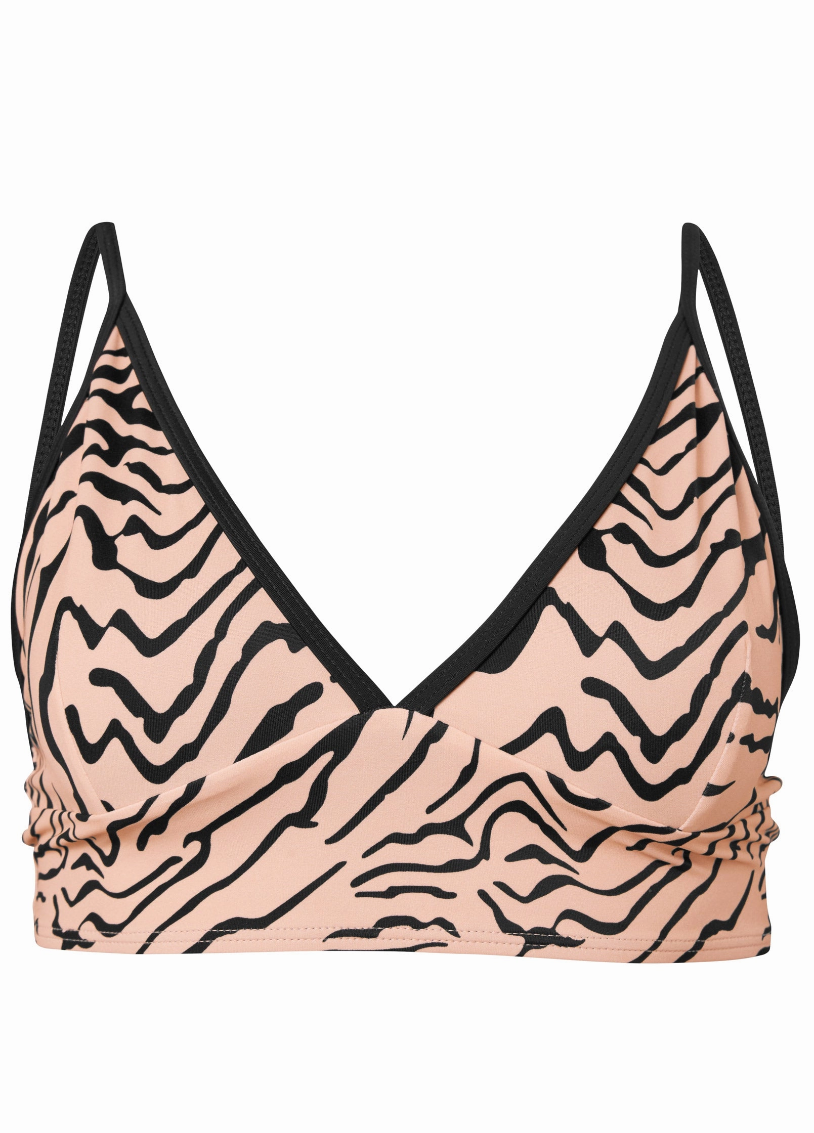 By The Sea Triangle Top - Flirty Tigress