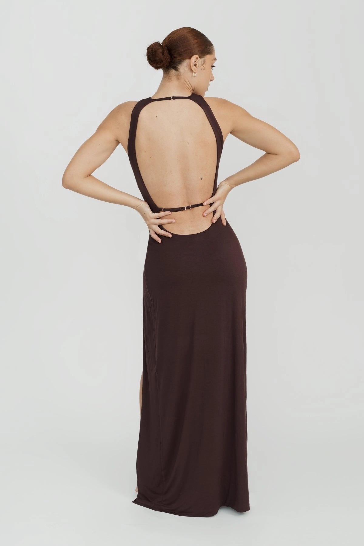 Capri Maxi Dress - Chocolate