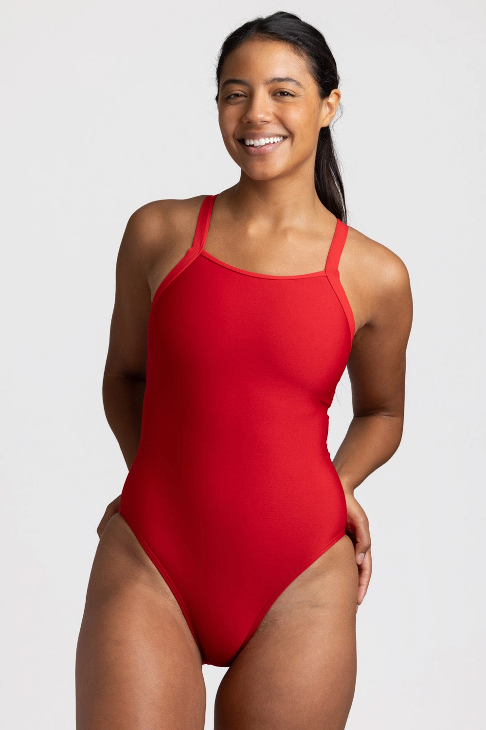 Caroline One Piece Swimsuit - Red