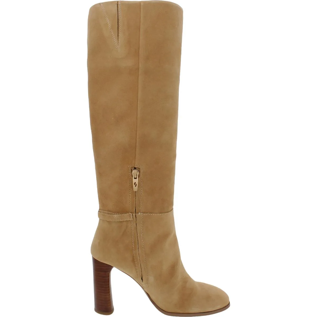 Cassie Womens Zipper Round Toe Knee-High Boots ecco Shoes