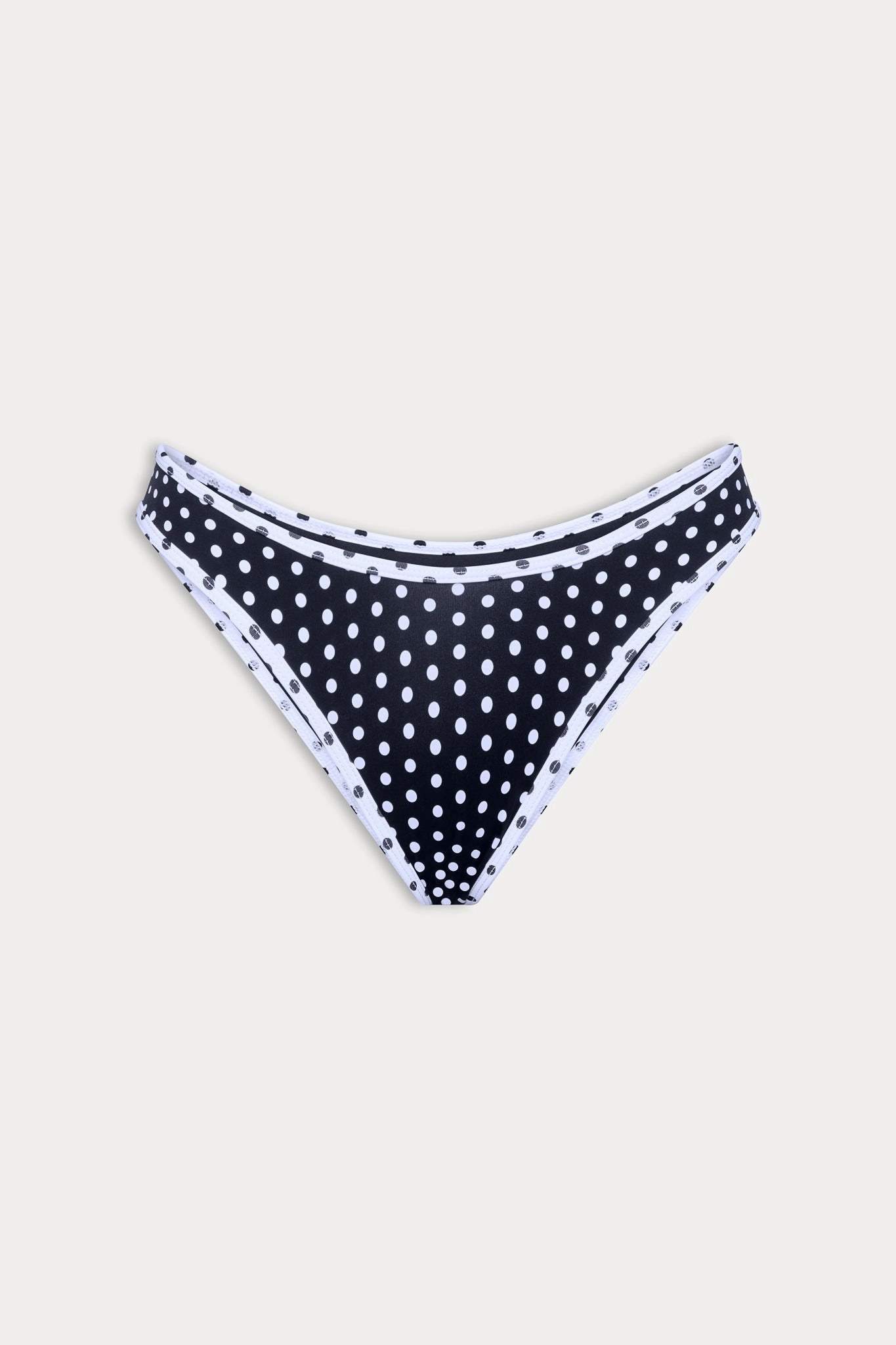 Catalina Full Coverage Bikini Bottom - Classic Polka Dot