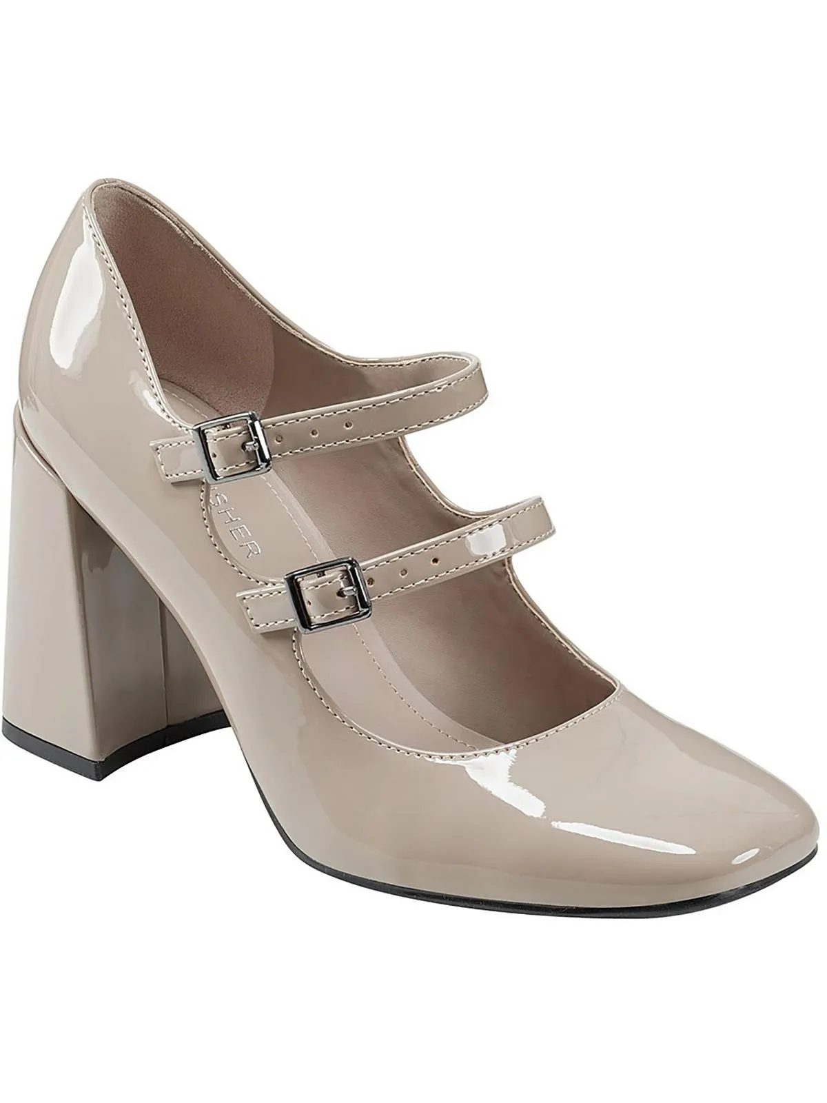 Charisy Womens Adjustable Mary Jane Heels
