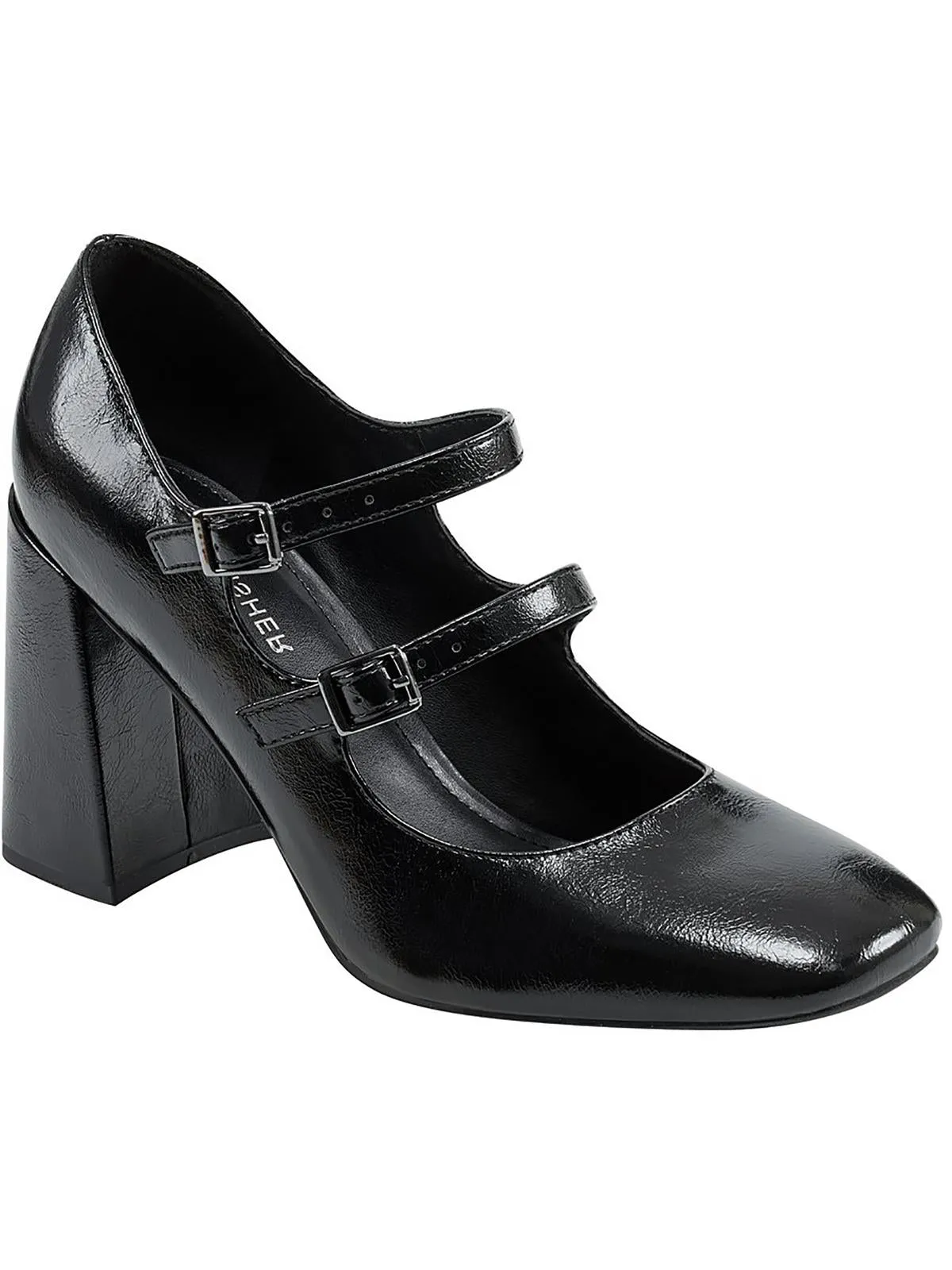 Charisy Womens Adjustable Mary Jane Heels