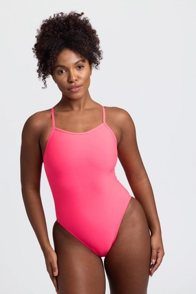 Chevy One Piece Swimsuit - Hot Pink all types of swimwear, stylish swimwear for all body types