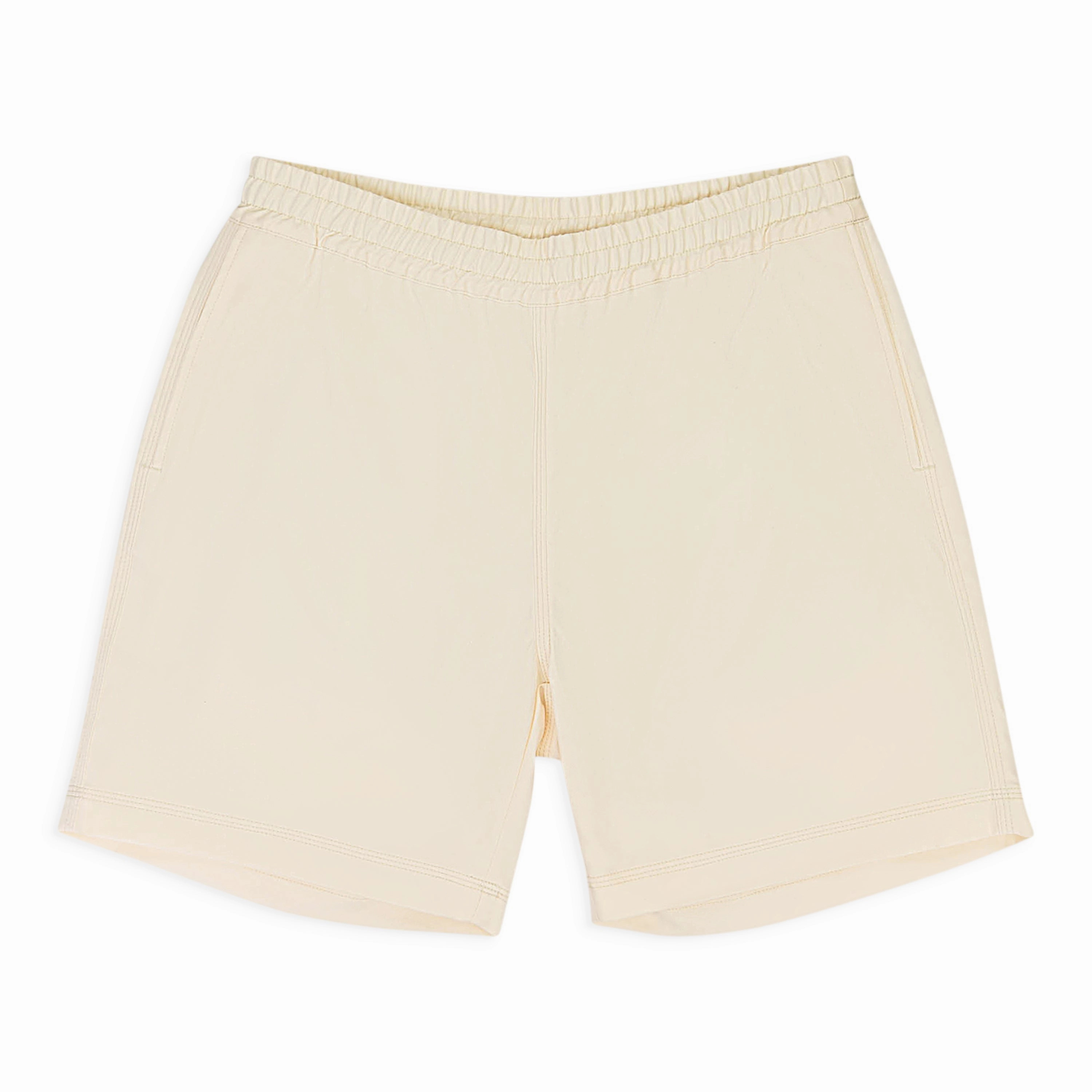 CHINO CREAM SWIM SHORTS