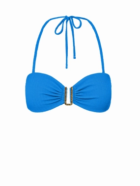 Cindy Top Grotto Texture high waist swimwear women, swimsuit for women beachwear