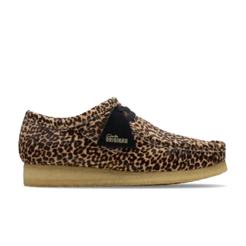 Clark Wallabee Leopard Print 26179166