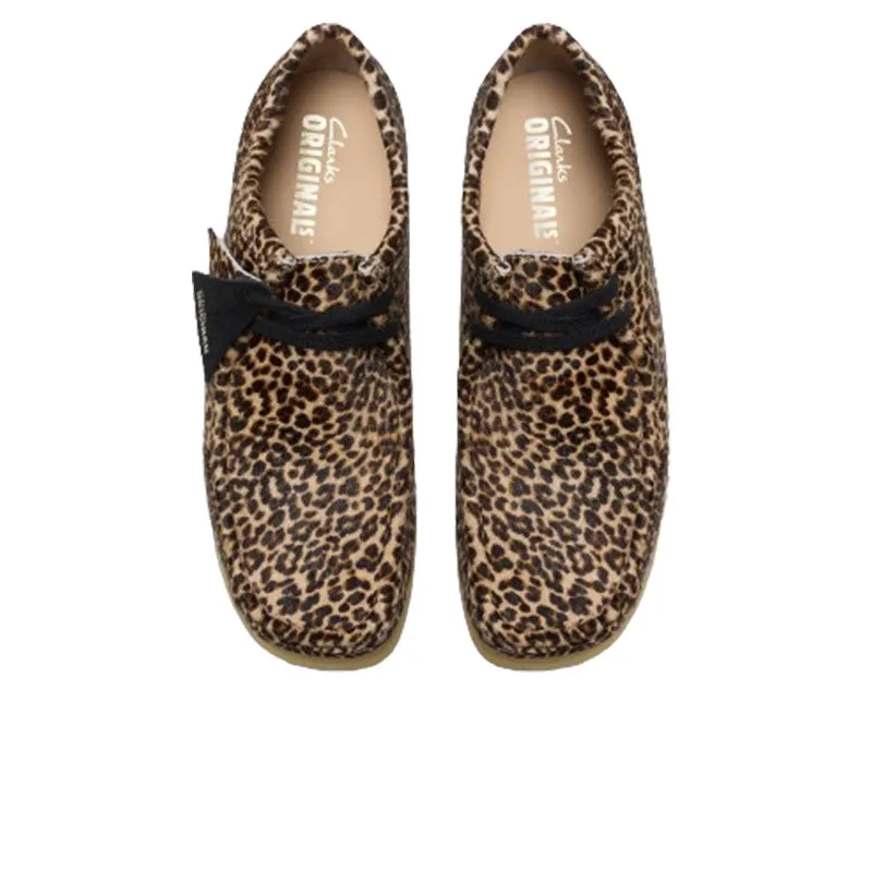 Clark Wallabee Leopard Print 26179166
