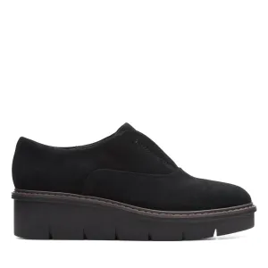 Clarks Airabell Sky in Black Suede