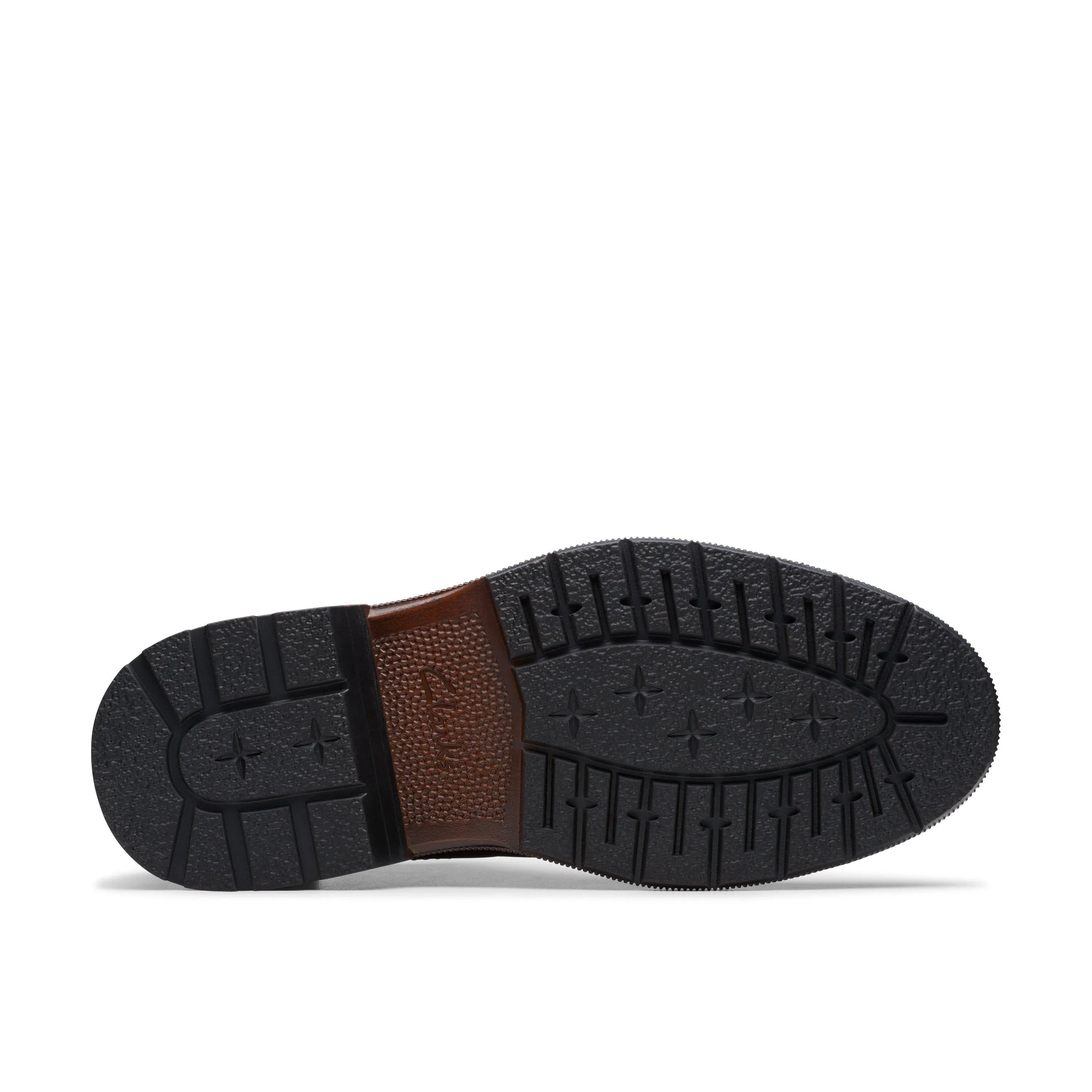 Clarks Burchill Up in Beige Suede