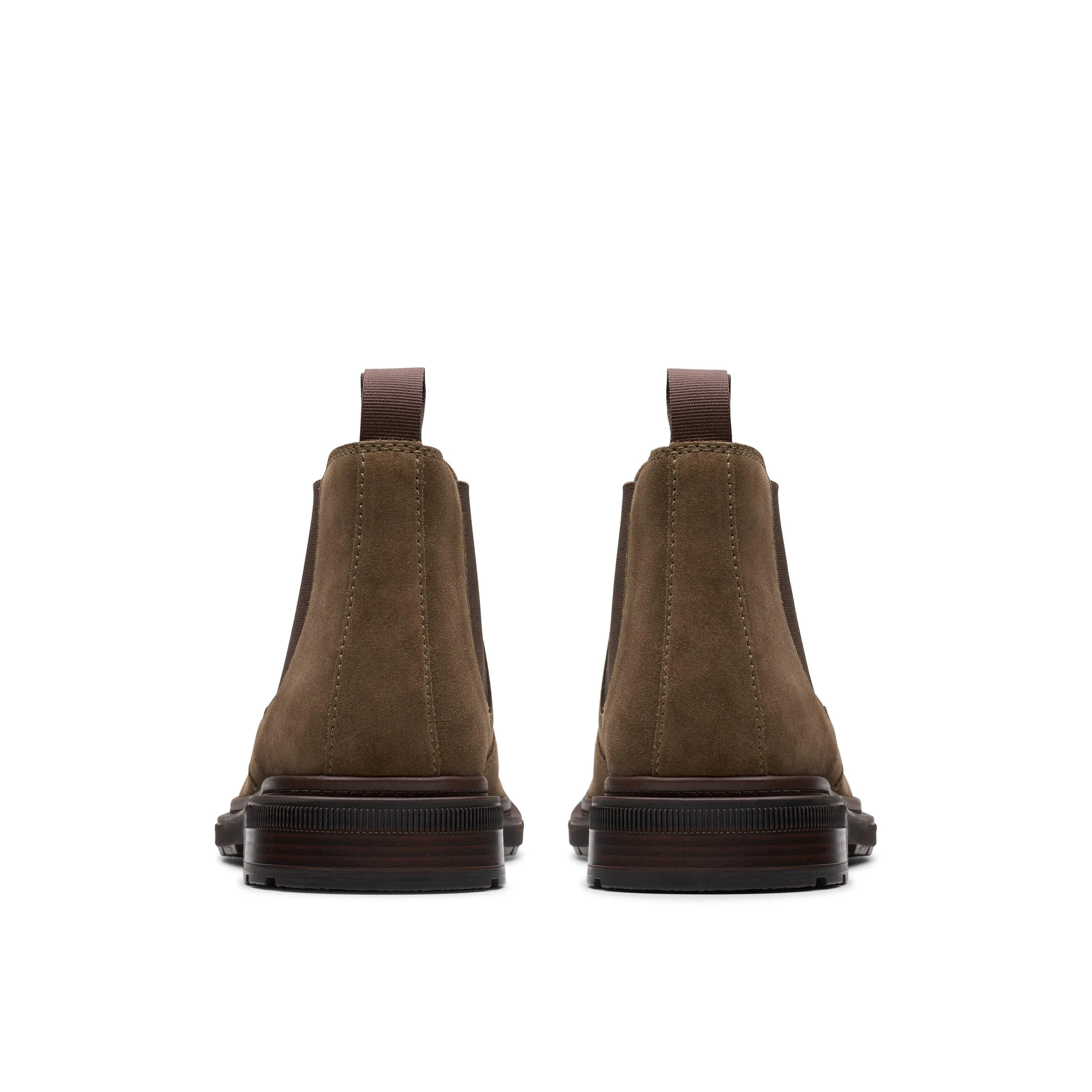 Clarks Burchill Up in Beige Suede