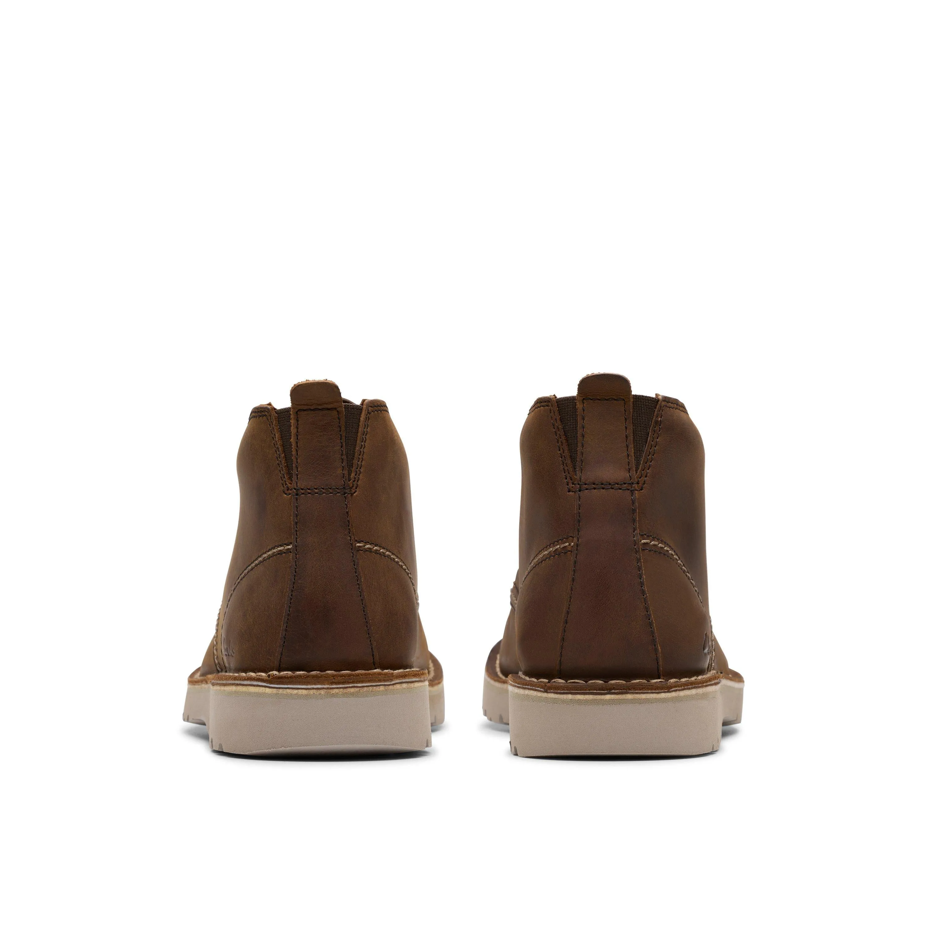 Clarks Eastridge Mid in Brown Leather
