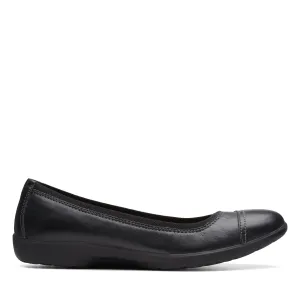 Clarks Meadow Opal in Black Leather
