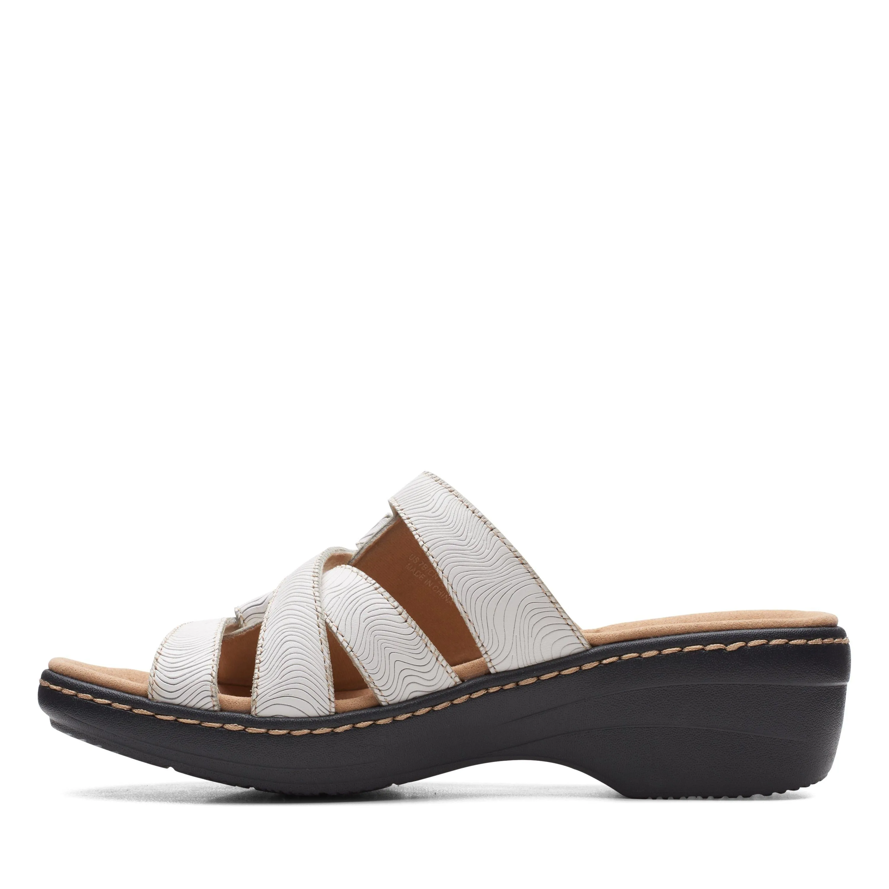 Clarks Merliah Karli in White Leather