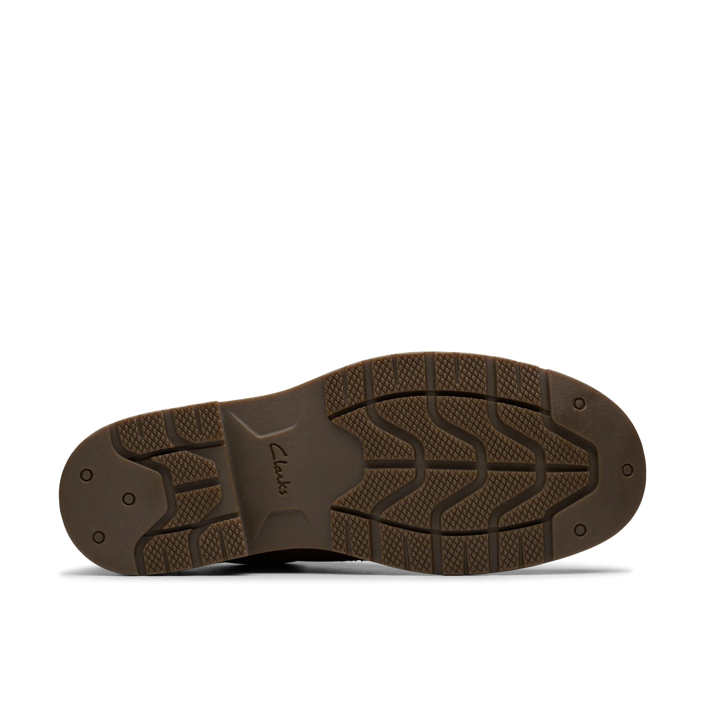Clarks Morris Low AP in Brown Leather