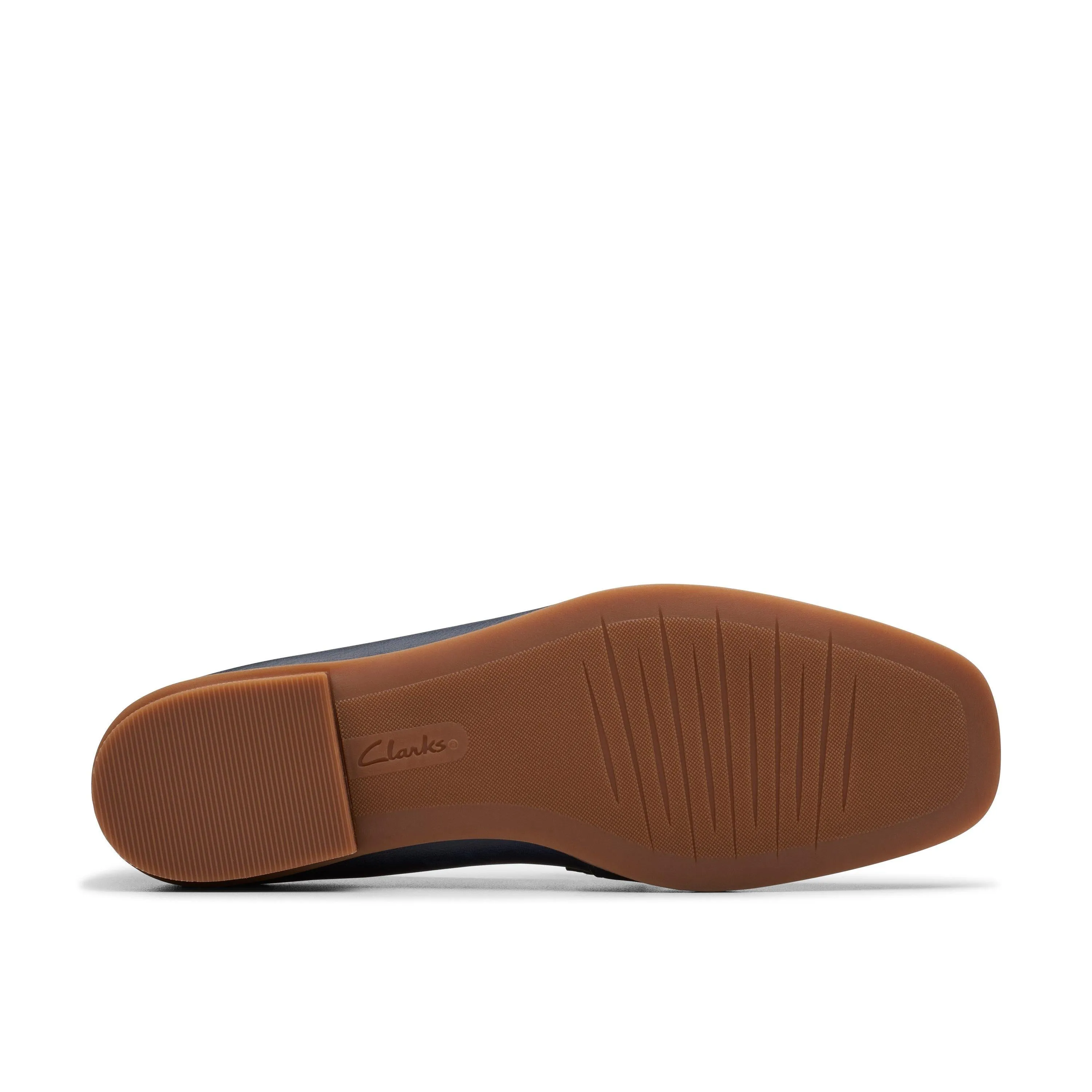 Clarks Sarafyna Iris in Blue Leather