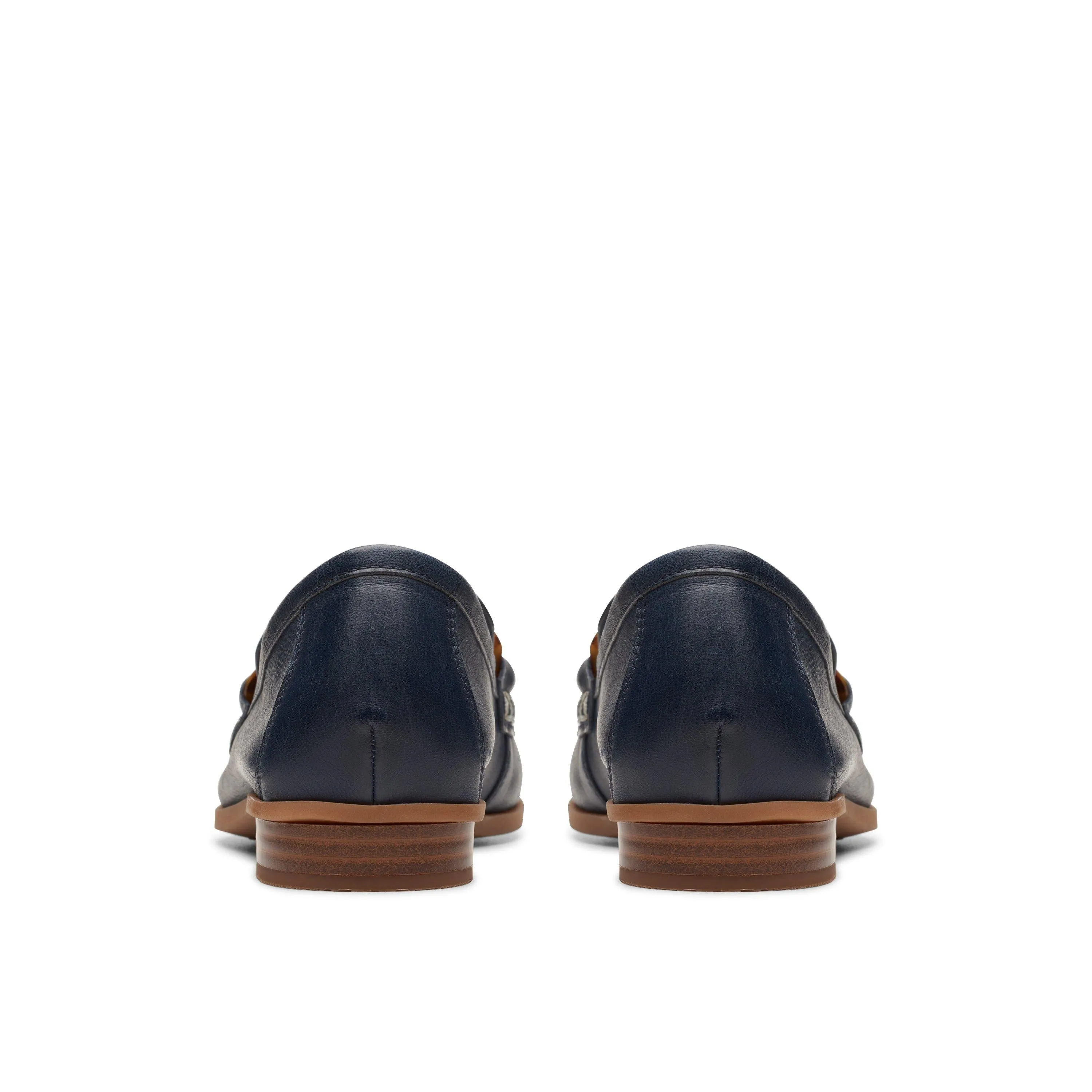 Clarks Sarafyna Iris in Blue Leather