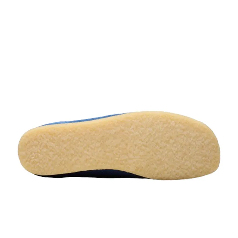 Clarks Wallabee Boot Blue Suede 26181134