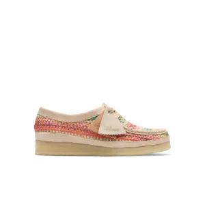 Clarks Women Wallabee Multicolour Raffia 2618170