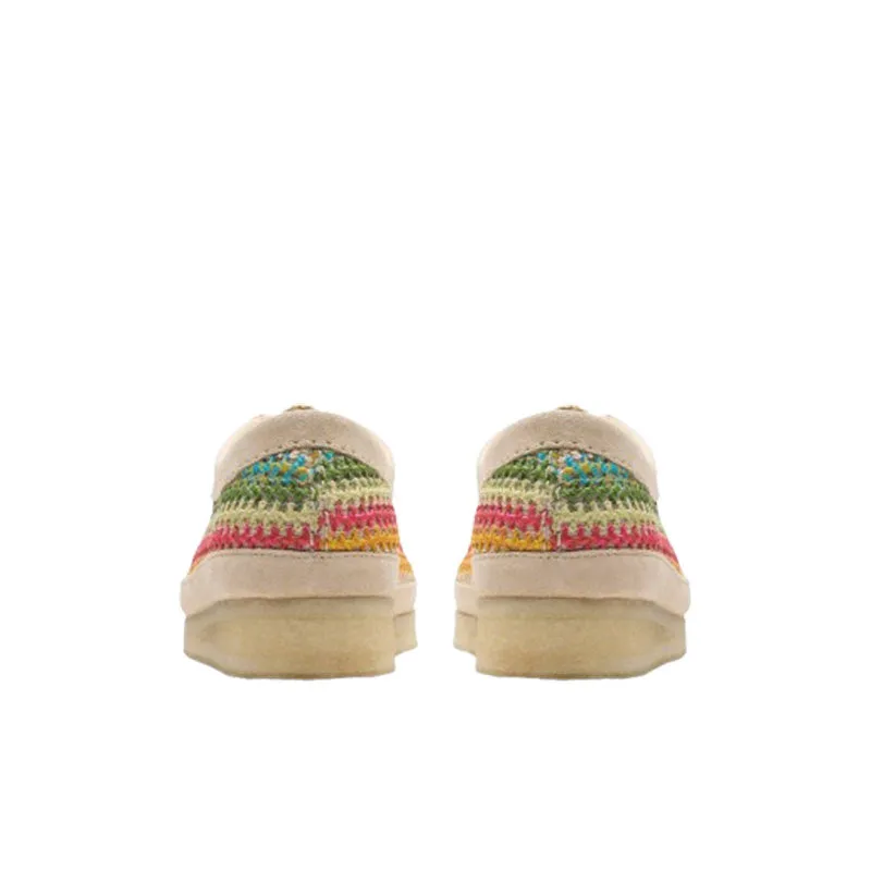 Clarks Women Wallabee Multicolour Raffia 2618170