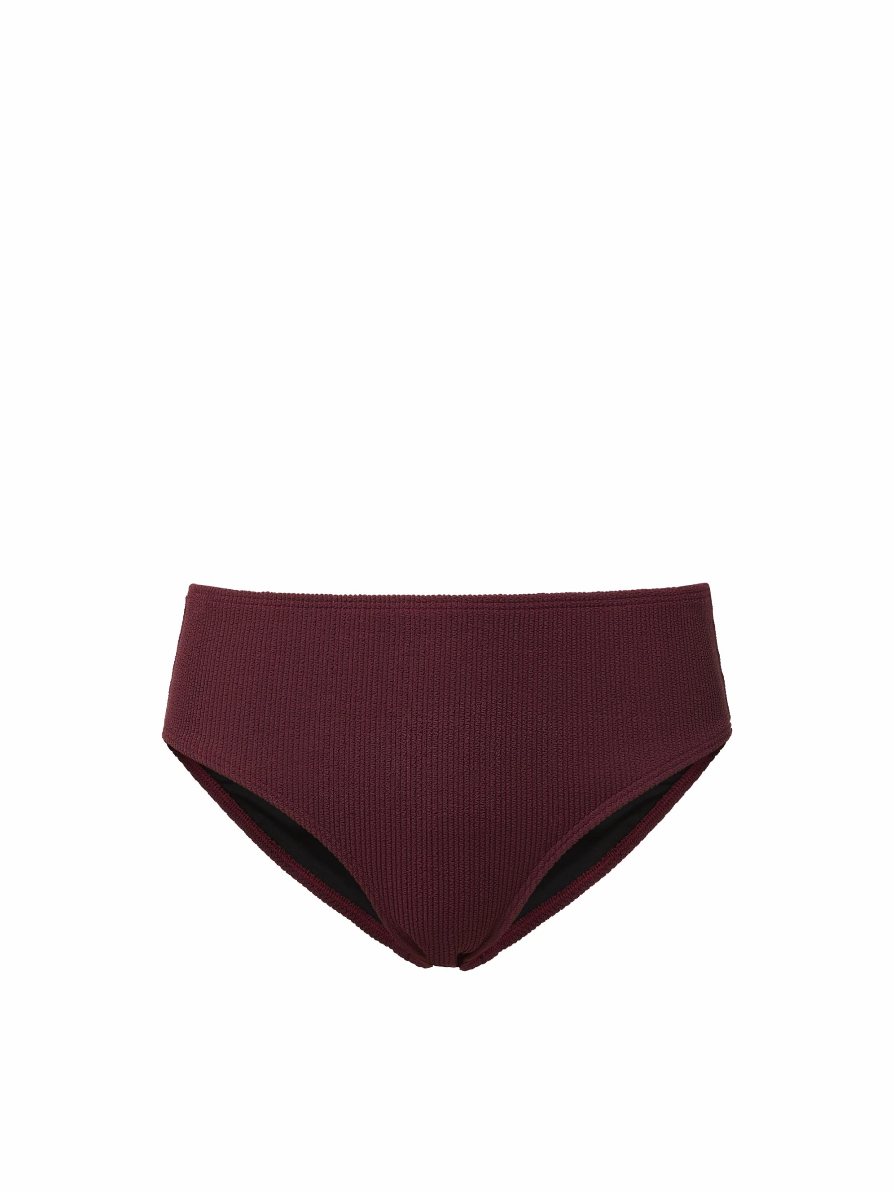Classic Midrise Bottom Auburn Texture high waist swimwear women, swimsuit for women beachwear