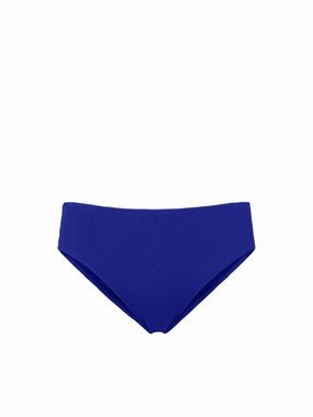 Classic Midrise Bottom Iris Texture high waist swimwear women, swimsuit for women beachwear