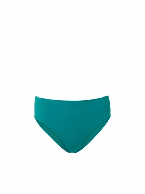Classic Midrise Bottom Petrol fashionable beach swimwear, modern womens bikinis